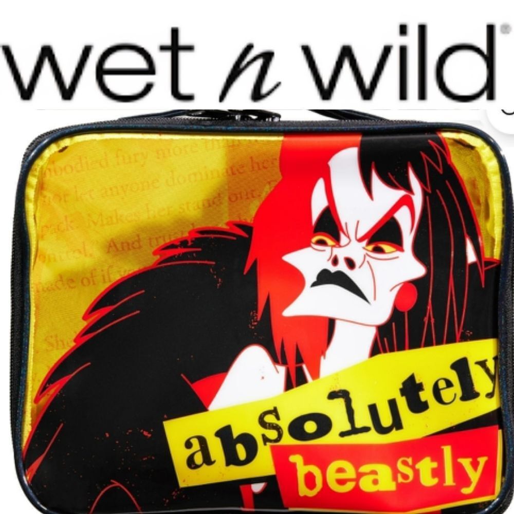 Wet-n-Wild X Disney Villians Absolutely Beastly Cosmetic Bag‎